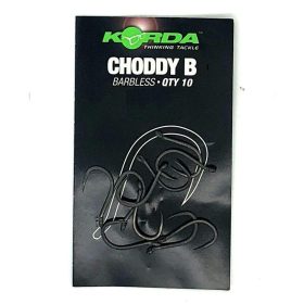  Korda Choddy B 10 Ösenloser, widerhakenloser Haken 10 Stück