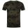 Korda Tie Dye Dunkeloliv T-Shirt S