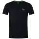Korda Minimal Schwarzes T-Shirt L