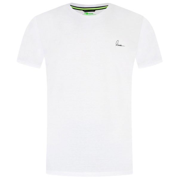 Korda Minimal Weißes T-Shirt M