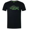 Korda Gemustertes Schwarzes T-Shirt XL