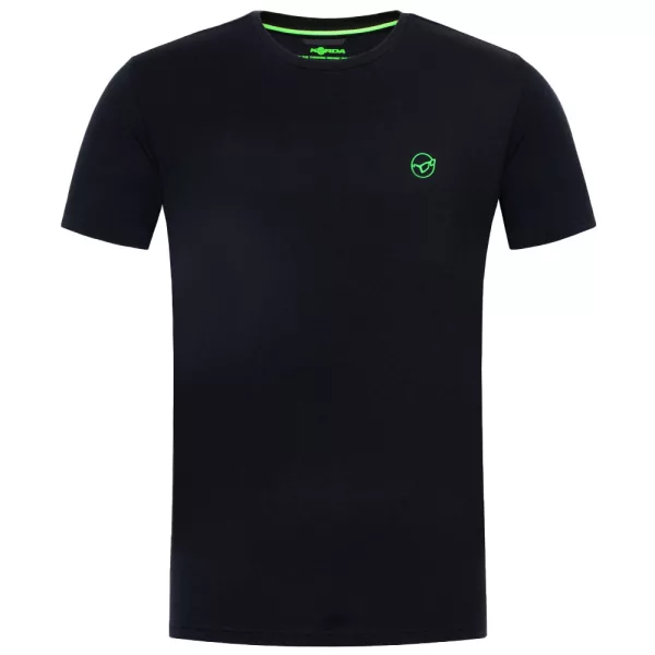 Korda LE Blossom Gemustertes Schwarzes T-Shirt L