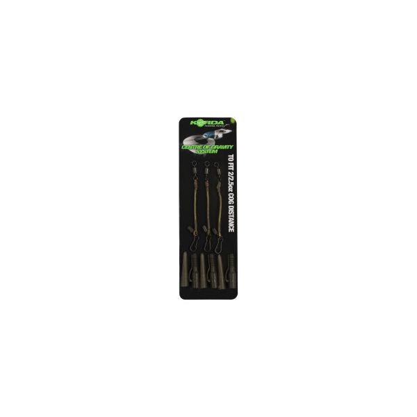 Korda COG Booms Flat Lead 2oz, 2.5oz - Bleiclip