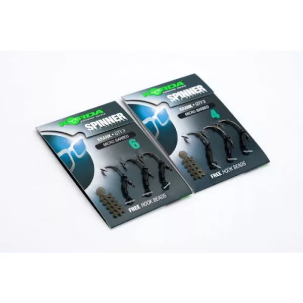 Korda Spinner Hook Sections Krank 6 - Boilie-Spinnerhaken