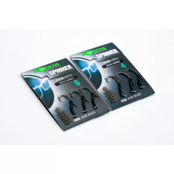 Korda Spinner Hook Sections Kurv 6 - Boilie-Spinnerhaken