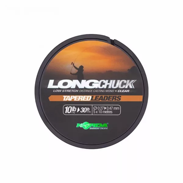 Korda LongChuck Tapered Leaders Wurfschlagschnur (12-30lb/0.30-0.47mm)