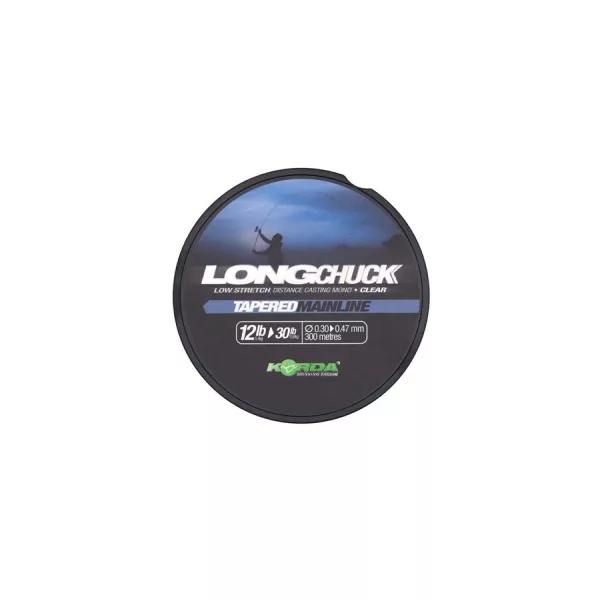 Korda LongChuck Transparent 0,30-0,47mm 300m Monofile Hauptschnur