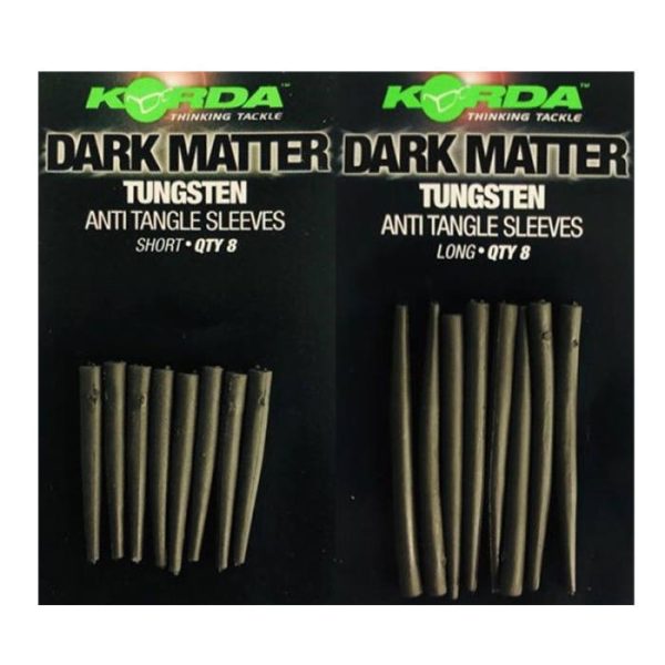 Korda Dark Matter Tungsten Anti Tangle Sleeve Long - Verwicklungs-Schutzhülse