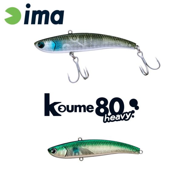 Ima Koume Vibration 80 Heavy 8cm 20gr 120 Gold Mullet Wobbler