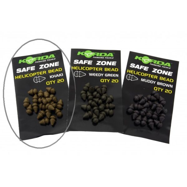 Korda Heli Bead Small Khaki - 20 Stk. - Gummikorn