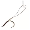 Korum Hook Hairs With Quickstops Size 10 Monofil vorgebundenes Vorfach