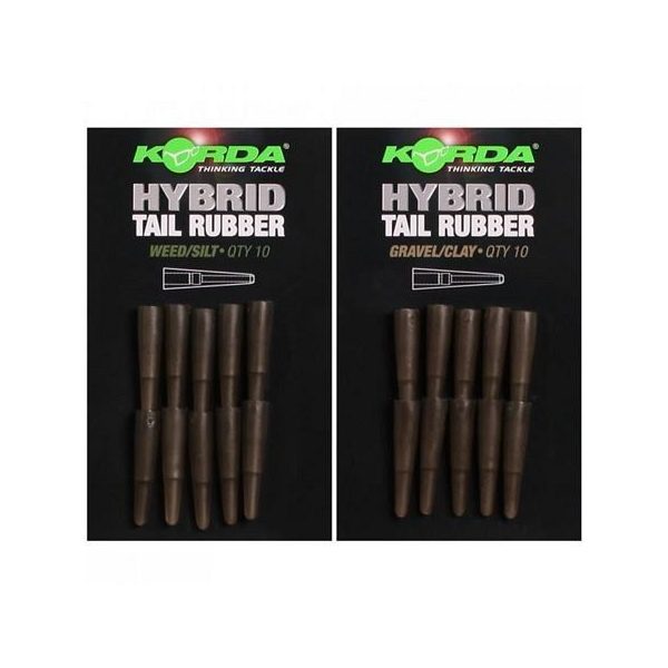 Korda Hybrid Tail Rubber Gravel/Clay - Gummihülse für Bleiclip