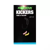 Korda Yellow / Pink Kickers Small - Haken-Aligner