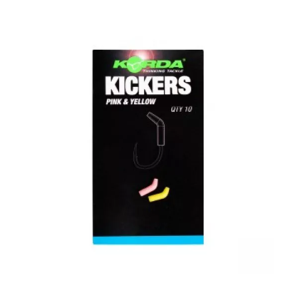 Korda Yellow / Pink Kickers Small - Haken-Aligner