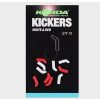 Korda Red / White Kickers Large - Haken-Aligner