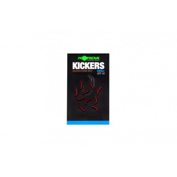 Korda Kickers -Bloodworm Red - Small (10 Stk./Packung)