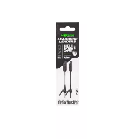   Korda Kable Leadcore Leader Heli Safe Weed Bojlis Rig 50cm 2 Stk.