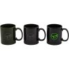 Korda - Mug Glasses Logo Burgundy - Tasse burgunderrot mit Brillenlogo
