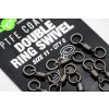 Korda PTFE Double Ring Swivel Size 11 Wirbel 8 Stk