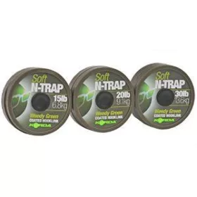 Korda N-Trap Soft 30lb Weedy Green - Karpfen-Vorfachschnur