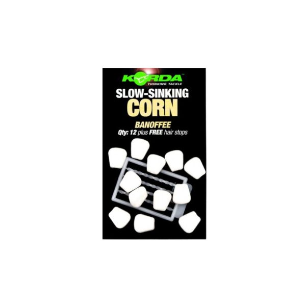 Korda Slow Sinking Corn Banoffee White Gummimais