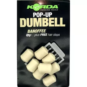   Korda Pop-up Dumbell Banoffee (8mm) - 10 Stk. - Köderimitation