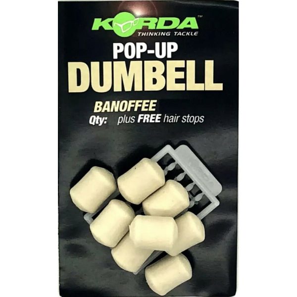 Korda Pop-up Dumbell Banoffee (8mm) - 10 Stk. - Köderimitation
