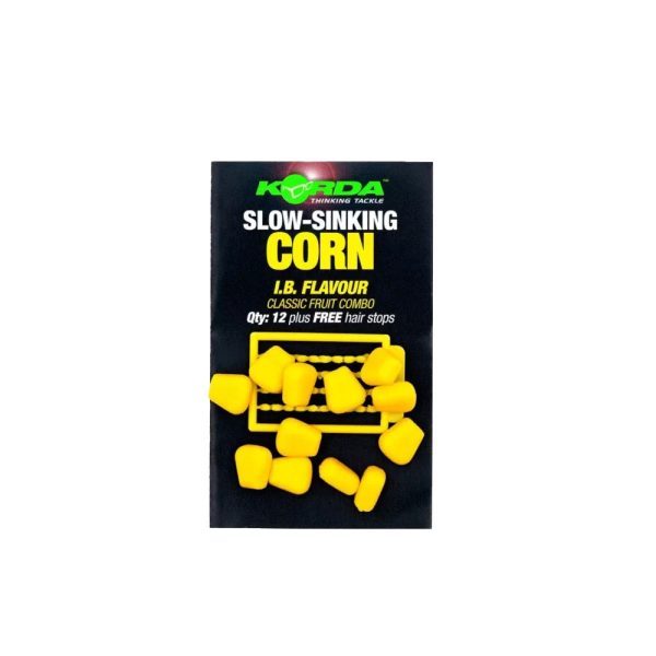 Korda Slow Sinking IB Corn Yellow Gummi-Mais