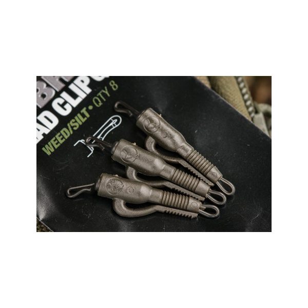 Korda QC Hybrid Lead Clip Weed / Silt - Bleiklemme