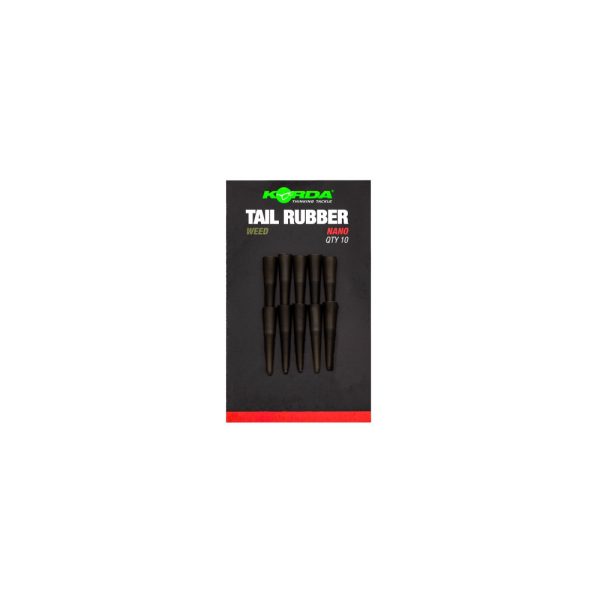 Korda Tail Rubber Nano Weed Gummikonus 10 Stk.