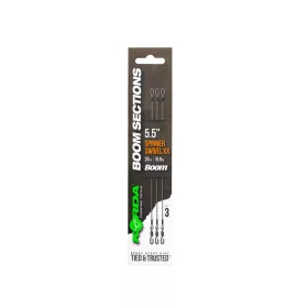 Korda Booms Spinner Swivel XX Rig 14cm 3 Stück