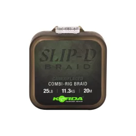   Korda Slip D Braid Geflochtene Geflochtene Vorfachschnur 20m 25lb