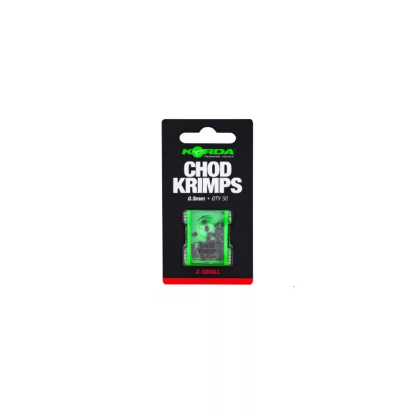 Korda Spare Chod Krimps 0,5mm Klemmhülsen 50 Stk.