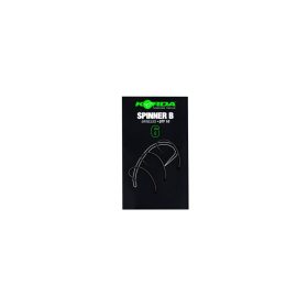 Korda Spinner B Hook 6 Öhr, Barbless Boilie Haken 10 Stück