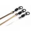 Korda Dark Matter Leader Ring Swivel Kies 30lb 30cm Vorgebundenes Boilie-Rig