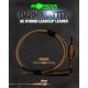 Korda - Dark Matter Leader 50 cm QC Hybrid Clip Gravel Vorfach mit Schnellkupplung, kieselfarben