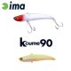 Ima Koume Vibration 90 9cm 20gr 102 Chart Back Pearl Wobbler