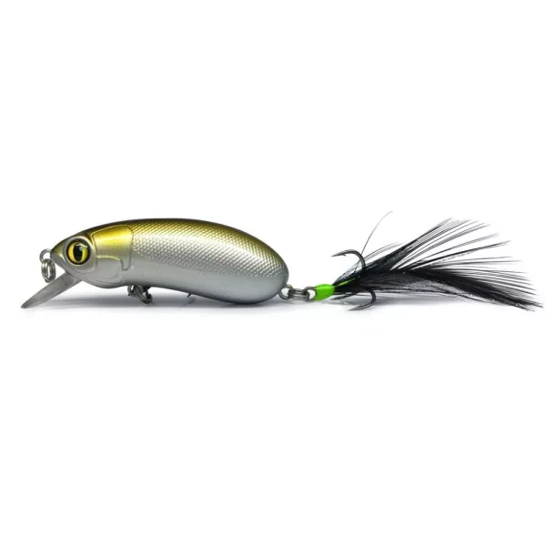 LUREFANS CC60 - langsam sinkend 9,5g/60mm, Farbcode 5 Silver Shad Wobbler