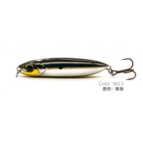   LUREFANS LAMDOU - Sinking 12g/60mm, 3-er Sexy Shad Farbcode Wobbler