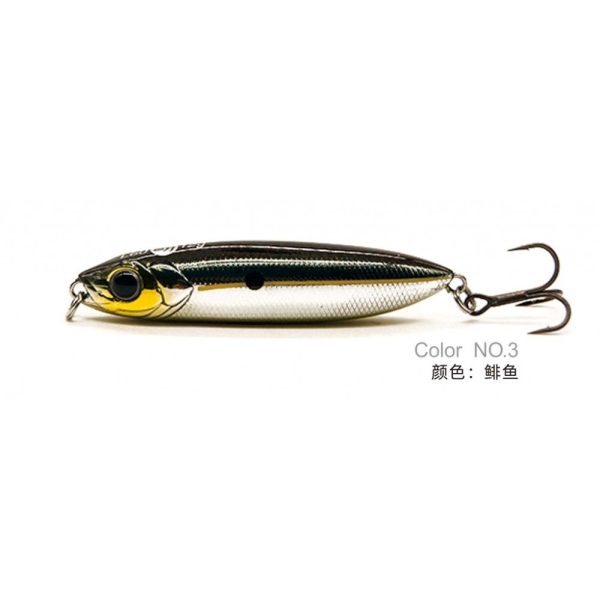 LUREFANS LAMDOU - Sinking 12g/60mm, 3-er Sexy Shad Farbcode Wobbler
