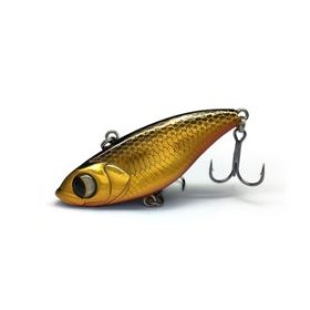   LUREFANS V55 - Sinkend 11,5g/55mm, 10-er Schwarz & Gold Farbcode Wobbler