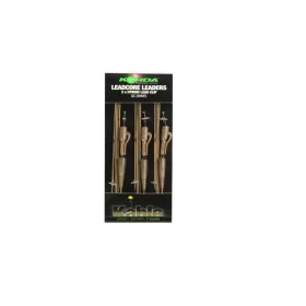   Korda Leadcore Leader Hybrid Lead Clip QC Swivel Gravel Vorgebundene Boilie-Montage