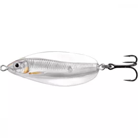   Livetarget Erratic Shiner Löffel Silber/Perlmutt 11gr 5,5cm Taumelnder Blinker