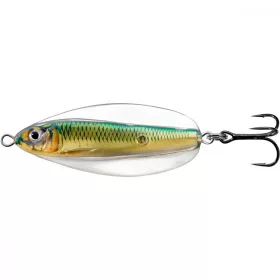   Livetarget Erratic Shiner Löffel Gold/Grün 14gr 6cm Taumelnder Blinker
