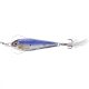 Livetarget Flutter Shad Jigging Spoon Silber/Violett 14gr 5,5cm Taumelnder Blinker