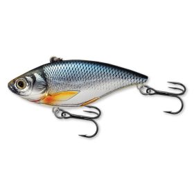   Livetarget Golden Shiner Rattlebait Silver/Blue 5cm 7gr Vertikaler Kunstköder