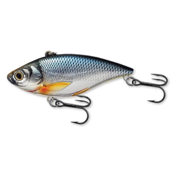 Livetarget Golden Shiner Rattlebait Silver/Blue 5cm 7gr Vertikaler Kunstköder