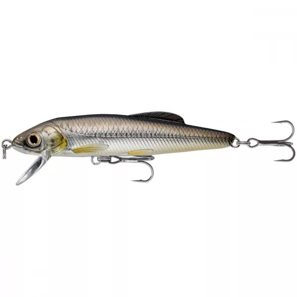 Livetarget Minnow Finesse Jerkbait Silber/Schwarz 6cm 11gr Wobbler
