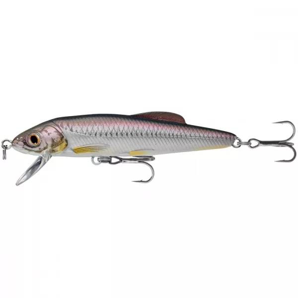 Livetarget Minnow Finesse Jerkbait Violett/Schwarzrücken 6cm 11gr Wobbler