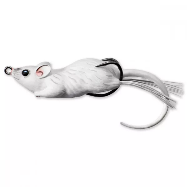 Livetarget Maus Walking Bait Weiß/Weiß 6cm 11gr Egér Műcsali